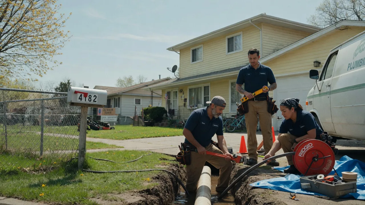 Gas Line Repair in Hillsdale, IL near me